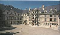 Blois, Chateau, Aile Gaston d'Orleans et Aile Francois Ier (2)